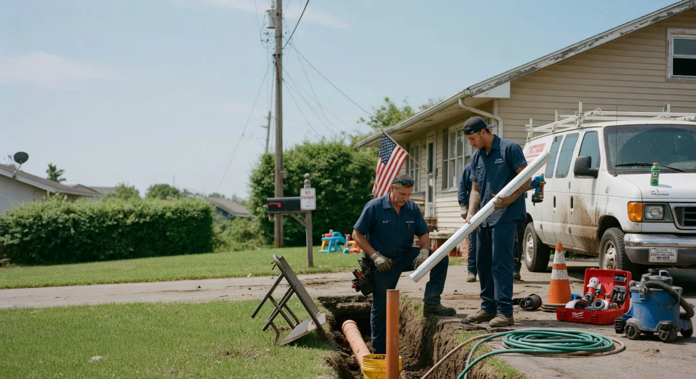 Drain Cleaning in Rhome, TX near me